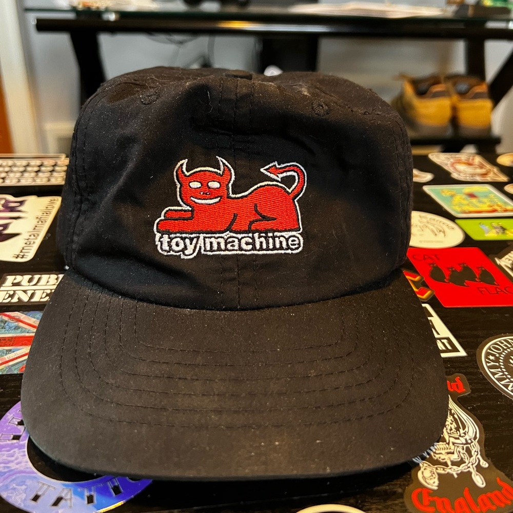 Vintage toy machine hat